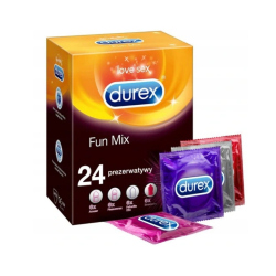 Zestaw prezerwatyw Durex Fun Mix - 24 szt.