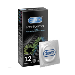 Prezerwatywy wydłużające erekcję Durex Performa - 12 szt.