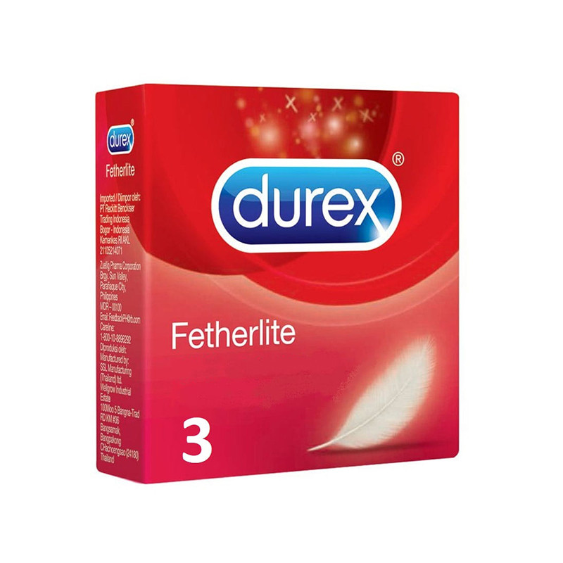 Cienkie prezerwatywy Durex Fetherlite Elite - 3 szt.