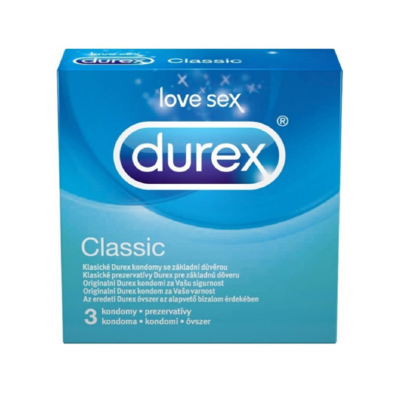 Prezerwatywy Durex Classic - 3 szt.