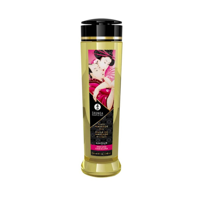 Olejek do masażu erotycznego Shunga Massage Oil Sweet Lotus 240 ml