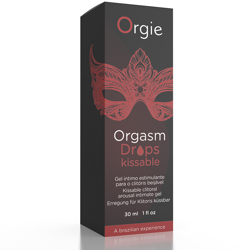 Krople stymulujące łechtaczkę Orgasm Drops Kissable - 30 ml