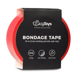 Taśma do wiązania Red Bondage Tape 20 m - czerwona