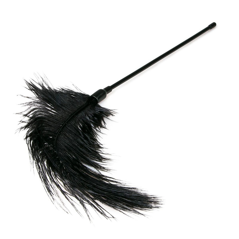 Piórko do łaskotania Black Feather Tickler - czarne
