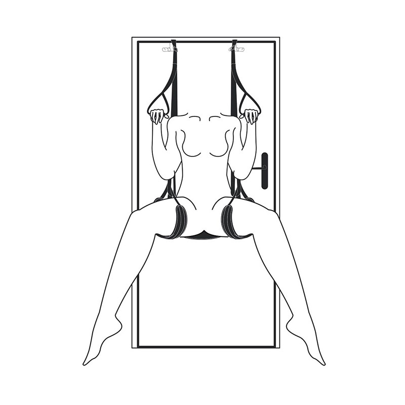 Huśtawka do seksu Leg & Bum Support Over The Door Swing