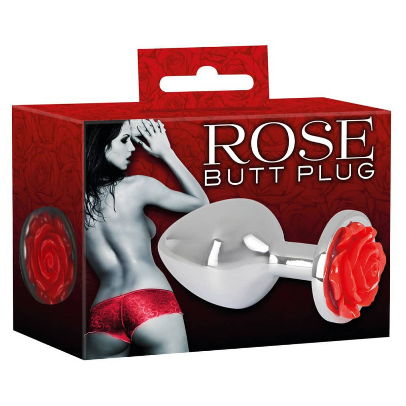 Korek analny z różą You2Toys Rose Butt Plug
